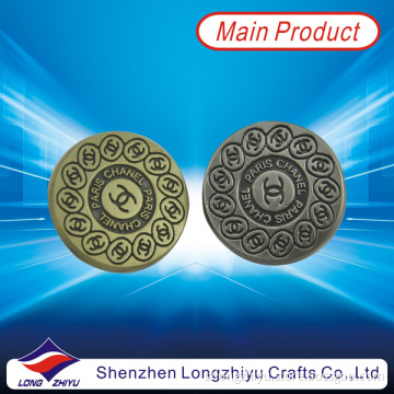 Paris Custom Make Your Own Cufflinks Antique Silver Cufflink (lzy000109)